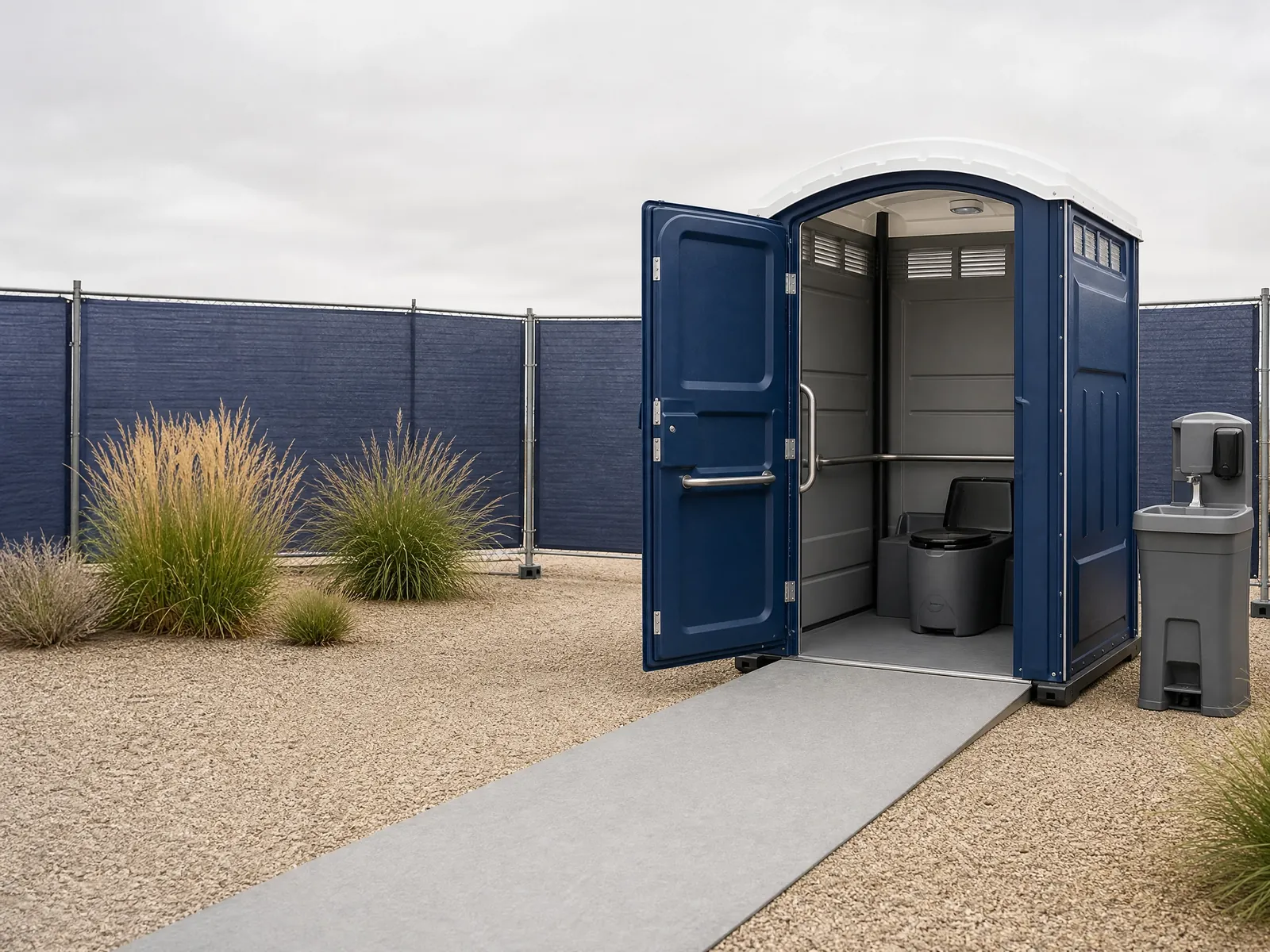 A steady restroom plan for ongoing operations portable sanitation setup